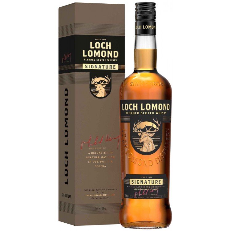 Виски Loch Lomond Signature Blend 0,7 l / Лох Ломонд Сигнейче Блэнд 0,7 л