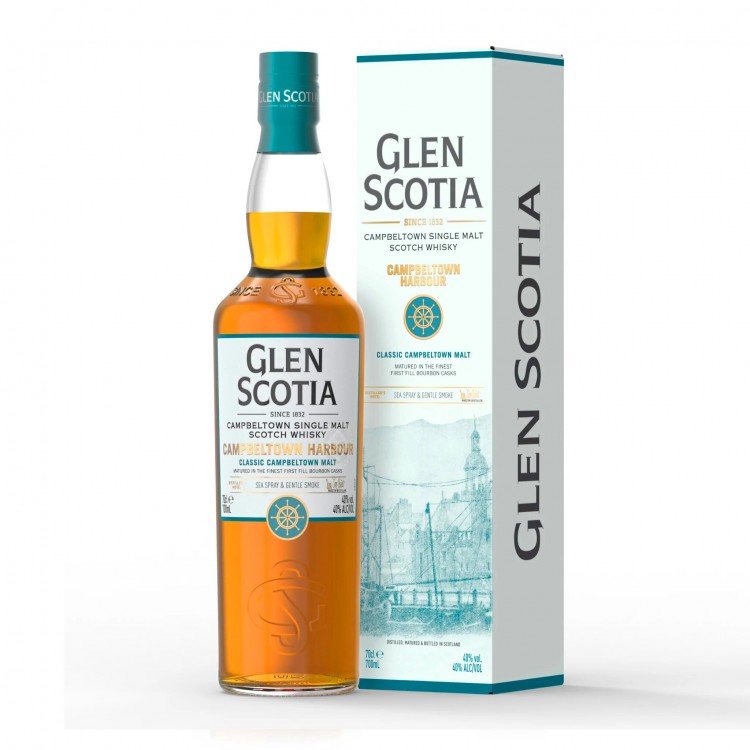 Виски Glen Scotia Campbeltown Single Malt 0,7 / Глен Скотиа Кэмпбэлтаун Сингл Молт 0,7л