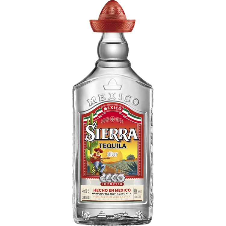 Текила SIERRA SILVER 0,5 l / Сиерра Сильвер 0,5 л