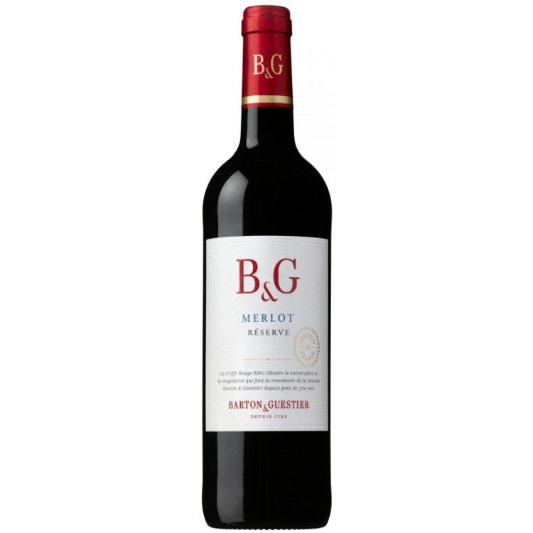 Вино B&G Reserve Merlot 0,75