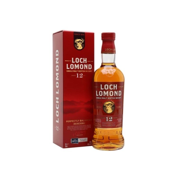 Виски Loch Lomond 12 YO Single Malt 0,7/Лох Ломонд Сингл Молт12 лет 0,7 л Виски Loch Lomond 12 YO Single Malt 0,7/Лох Ломонд Сингл Молт12 лет 0,7 л